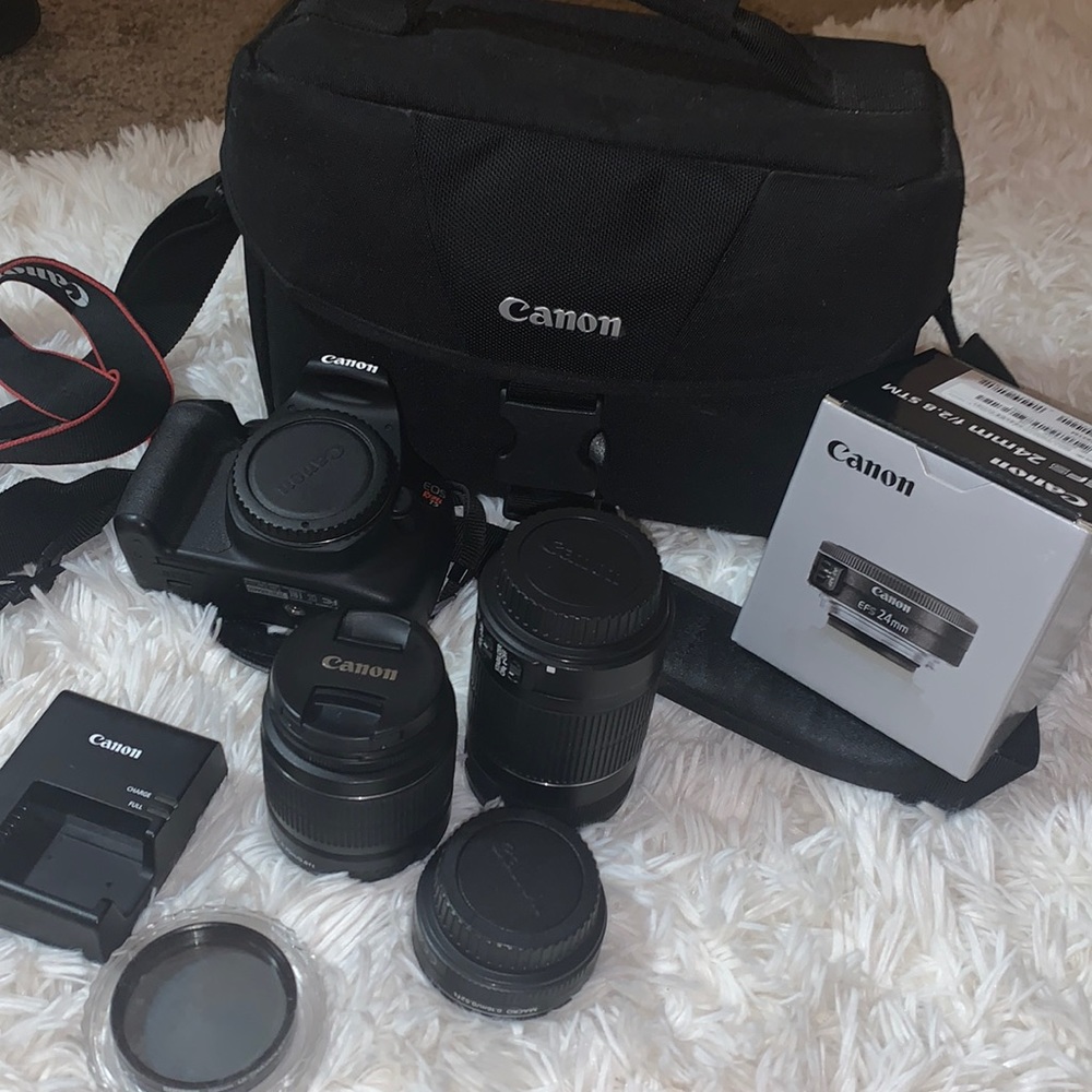 Canon EOS REBEL T5 bundle